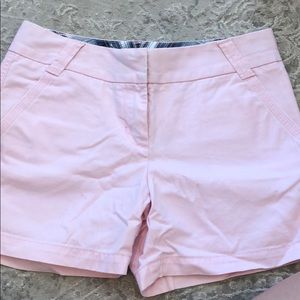 J.Crew size 2 baby pink chino city fit short